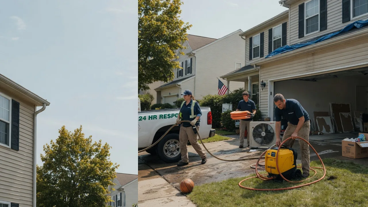 Emergency Water Damage Restoration in Manderson, SD near me